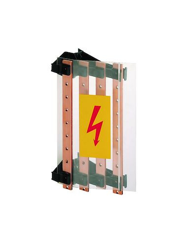 Support pour jeu de barres étagé latéral quadro 250A pour barre 20x5mm HAGER UC830