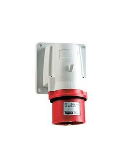 Fiche ou fiche inclinée saillie P17 IP44 16A 380V~ à 415V~ 3P+T LEGRAND 057588