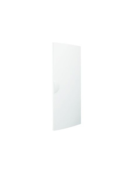 Porte opaque blanc pur Gamma+ pour coffret Gamma 13 4 rangées 52 Modules GD413A HAGER GP413P