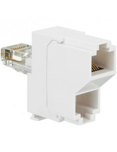 Doubleur saillie de RJ45 à réseau informatique et téléphone LEGRAND 032745