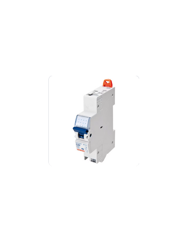 Disjoncteur Fixmatic 1P+N C20 4,5KA 1 Module GEWISS GW90608F