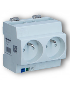 Double Prise Modulaire 2P+T 16A DIGITAL ELECTRIC 04564