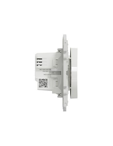 Wiser Odace variateur poussoir 2 fils zigbee blanc SCHNEIDER S520522W