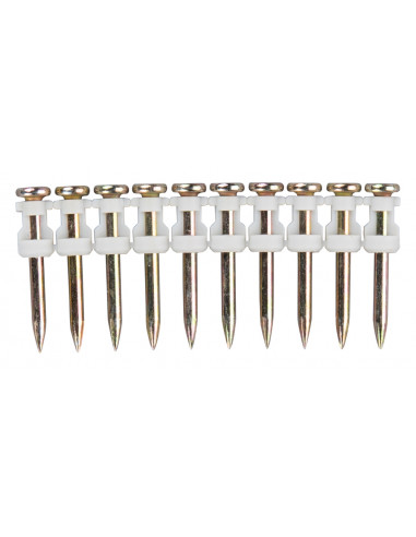 Packs : 1000 Clous C6 + 1 cartouche de gaz pour cloueur à béton (GN420C, PULSA700E, NC40G) MAKITA 196292-8