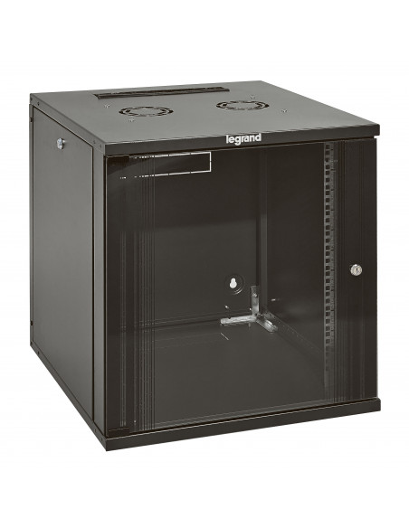 Coffret fixe 19pouces livré à plat Linkeo capacité 21U 1025x600x600mm LEGRAND 646265