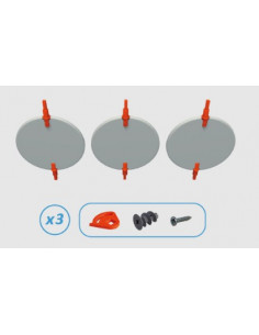 Lot de 3 volet Neopor D.200mm BAILLINDUSTRIE VRD 900