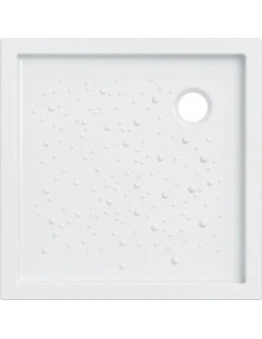Receveur de douche BASTIA extra-plat à poser 80X80cm Blanc GEBERIT 00721200000001 2