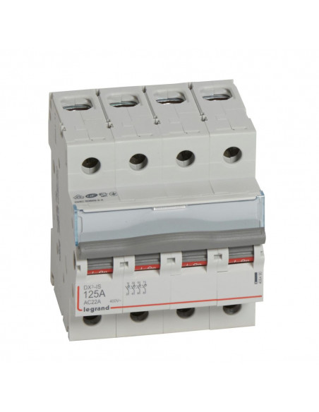 Interrupteur-sectionneur DX³-IS 4 Pôles 400V 125A 4 modules LEGRAND 406490