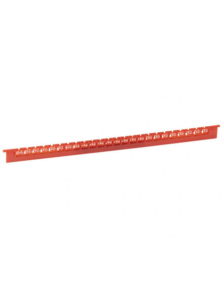 600 repères Mémocab largeur 2,3mm avec chiffre 2 selon code couleur international LEGRAND 037810