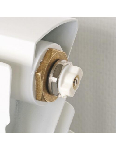 Purgeur d'air orientable laiton nickelé SOMATHERM