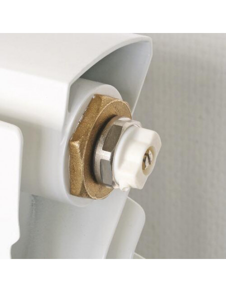 Purgeur d'air orientable laiton nickelé SOMATHERM