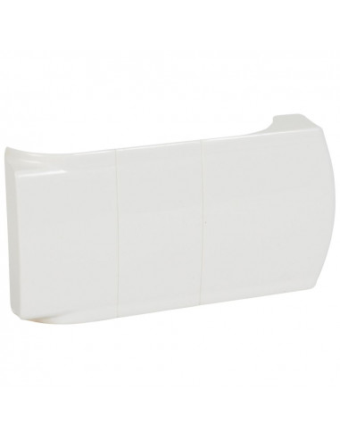 Embout sabot pour plinthe DLPlus hauteur 20mm blanc LEGRAND 033664
