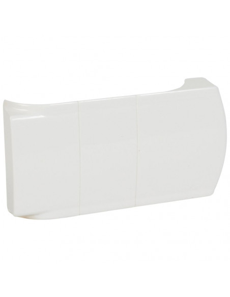 Embout sabot pour plinthe DLPlus hauteur 20mm blanc LEGRAND 033664