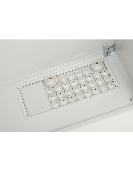Plaque Cabstop IP55 avec 28 entrées Ø5mm à Ø14mm et 2 sorties Ø14mm à Ø24mm avec 1 réserve LEGRAND 036496
