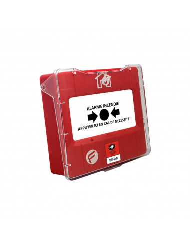 Déclencheur manuel d'alarme pour TDHA LCD (rouge) ATLANTIC 532226