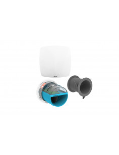 Kit e Twist&Go pour Hygrogenius avec 1 Piquage 80 SdB avec Wc + 1 Bouche Line ATLANTIC 526292
