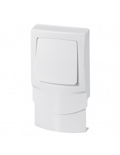 Va-et-vient cadre vertical 12,5mm composable Appareillage saillie blanc LEGRAND ALC2214WH 2