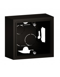Cadre saillie 1 poste dooxie Noir velours LEGRAND 600241