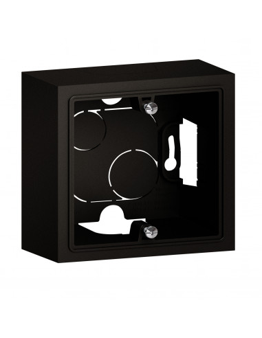 Cadre saillie 1 poste dooxie Noir velours LEGRAND 600241