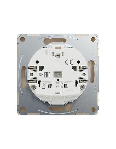 Prise de courant 2P+T FR mécanisme et enjoliveur blanc sable D-Life SCHNEIDER MTN2500-6033