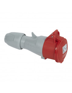 Prise mobile avec terre 16A IP44 avec volet de protection 4 alvéoles 380V à 415V LEGRAND 090108