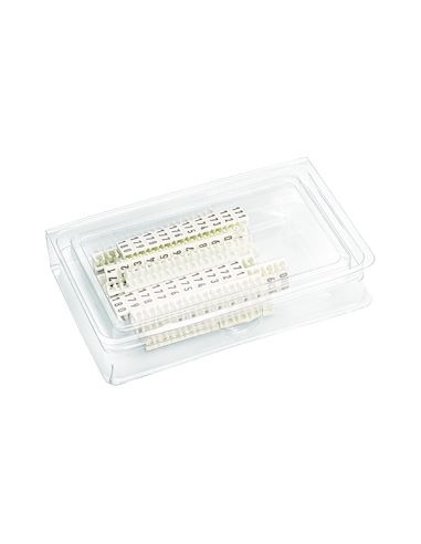 Bandes de marquage 1-100 Jeu 25 bandes HAGER KWL002