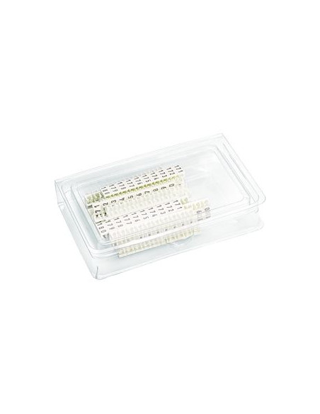 Bandes de marquage 1-100 Jeu 25 bandes HAGER KWL002