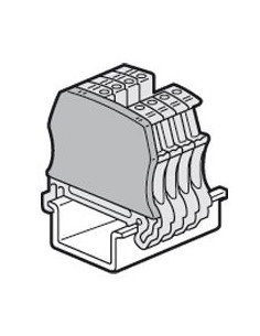 Cloison terminale pour blocs de jonction à vis viking 3 avec 1 entrée 1 sortie pas de 12mm ou 15mm LEGRAND 037551