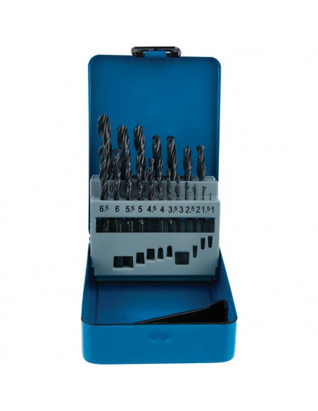 Coffret métal HSS Tivoly 19 forets Diamètre de 1 à 10 mm TIVOLY 90200170002