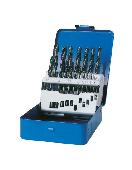 Coffret métal HSS Tivoly 19 forets Diamètre de 1 à 10 mm TIVOLY 90200170002