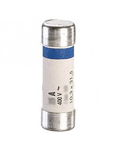 Cartouche cylindrique domestique 10,3x31,5mm sans voyant 25A LEGRAND 012625