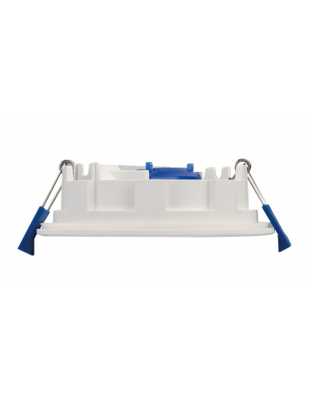 Spot FLAT-ISO-Downlight IP20/65 recouvrable fixe blanc LED 8W 860lm 3000/4000K(CCT) ARIC 50918