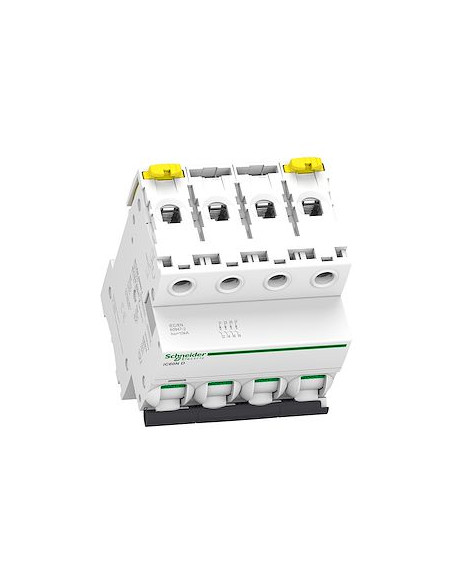 Acti9 iC60N disjoncteur 4 Pôles 10A courbe D SCHNEIDER A9F75410
