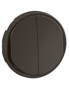 Enjoliveur double inter ou va-et-vient Céliane Noir LEGRAND CN2001