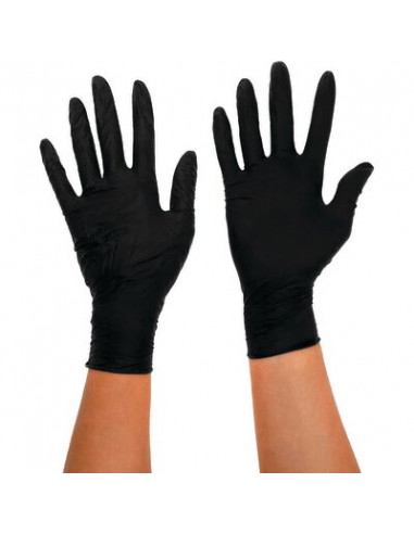 GANT INDECHIRABLE NOIR L /100 CBM BLM05006*