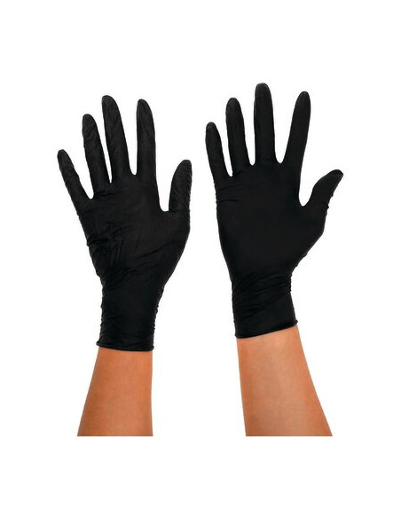 GANT INDECHIRABLE NOIR L /100 CBM BLM05006*