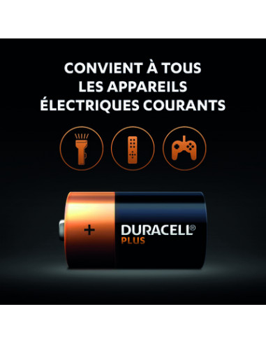 DURACELL PLUS 100% C X2 DURACELL 5000394141827