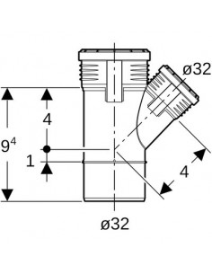 EMBR 45 SPP D32/32 GEBERIT 390.030.14.1 2
