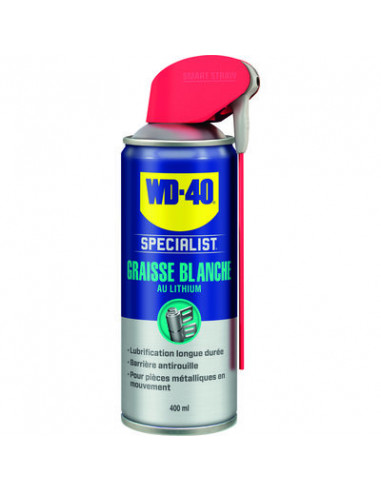 SPE GRAISSE BLANCHE LITH 400ML WD 40 33390/44NBA