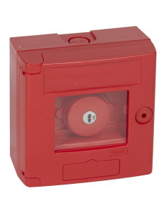 Coffret bris de glace coup de poing IP44 rouge montage en saillie LEGRAND 038003 2