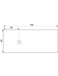 RECEVEUR BLANC 180X80 NAXOS ODYSSEA NEWEST QERYS 180X80 2