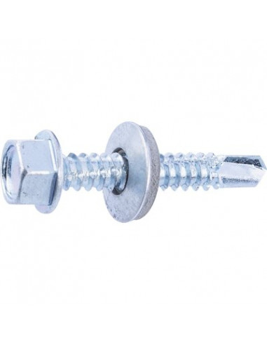VIS HEX.AUTO+ROND 6,3X38 /50 FIXPRO FPRO7504KREC6338BP50