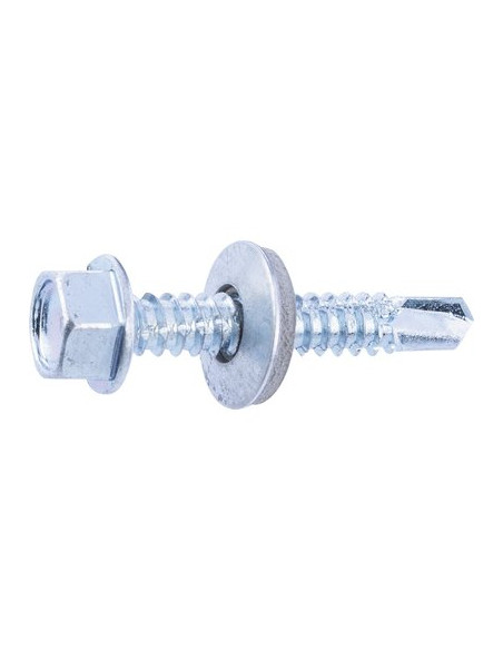 VIS HEX.AUTO+ROND 6,3X38 /50 FIXPRO FPRO7504KREC6338BP50