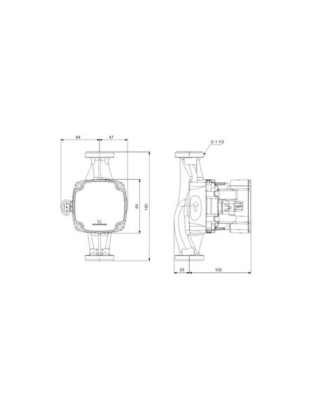 ALPHA1 GO 25-40 180 220-240V 9 GRUNDFOS 93074185