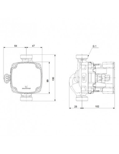 ALPHA1 GO 15-80 130 220-240V 9 GRUNDFOS 93074182