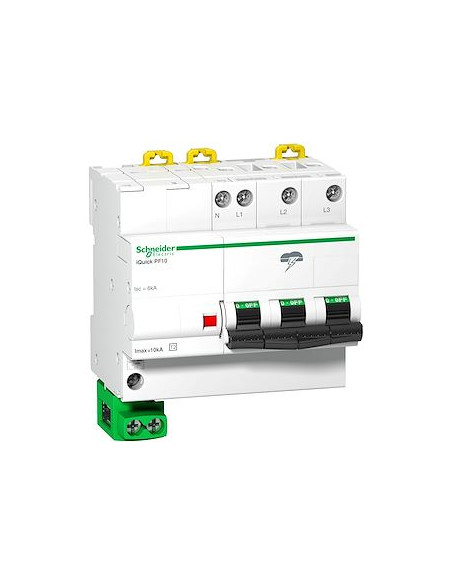 Parafoudre Acti9 iQuick PF10 3P+N 230/400V 10kA SCHNEIDER A9L16618