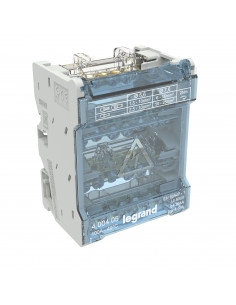 Répartiteur modulaire à barreaux étagés tétrapolaire 100A 6 départs 4 modules LEGRAND 400405