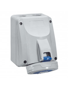 Prise saillie P17 IP66/67 32A 250V 2P+T LEGRAND 555454