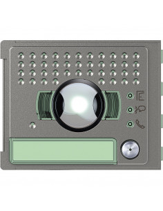 Façade Sfera Robur pour module électronique audio/vidéo 1 appel grand angle BTICINO 351315