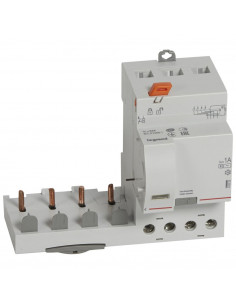 Bloc Différentiel Adaptable DX3 VIS 4 Pôles 400V 63A TYPE AC 1000MA Sélectif LEGRAND 410523